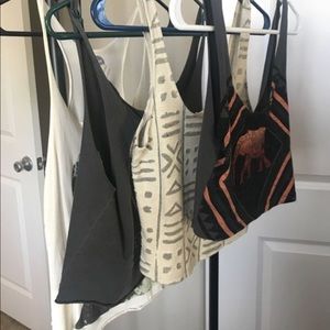 Set of four urban outfitters tank tops, size XS &S